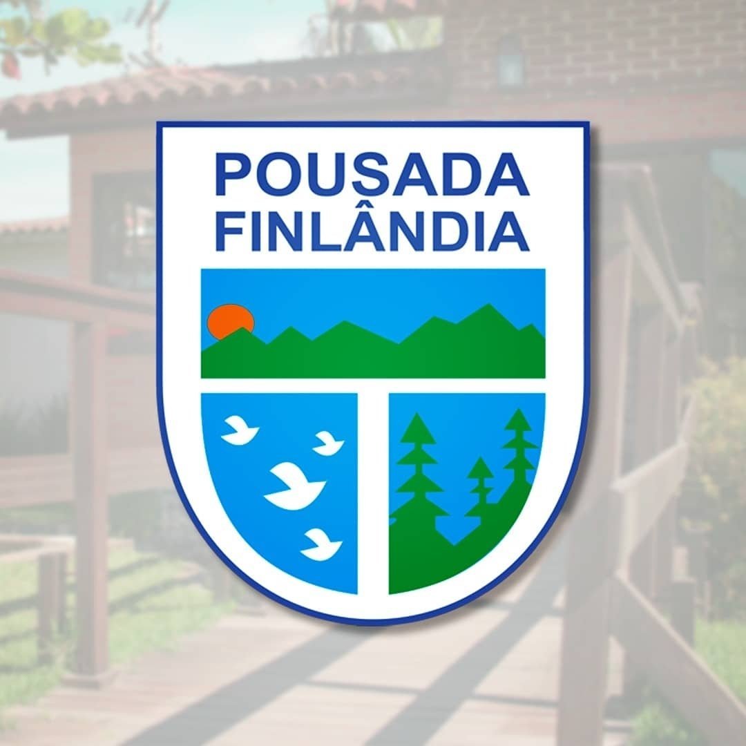 Logotipo oficial do estabelecimento Pousada Finlândia em Penedo RJ